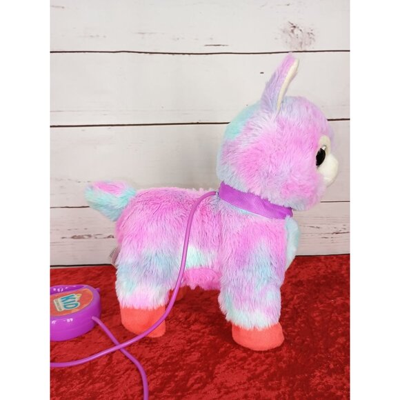 Kid Connection Walking Plush‎ Alpaca Toy With Light-Up Leash - Picture 9 of 9